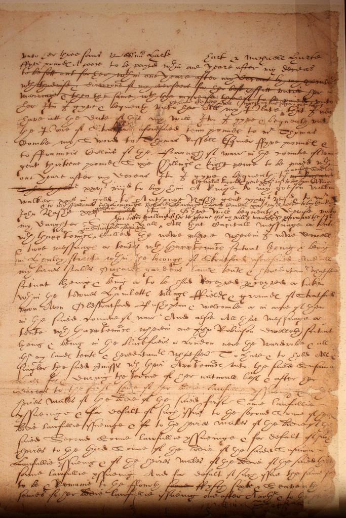 Shakespeare' Will, Page 2